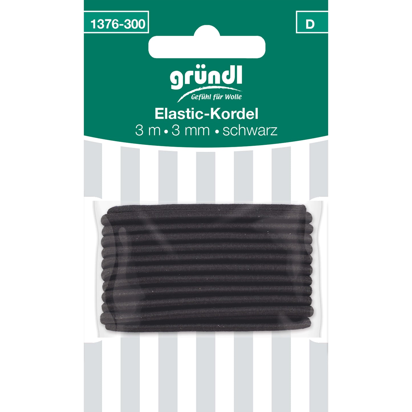 Elastic rope, 3 mm x 3 m