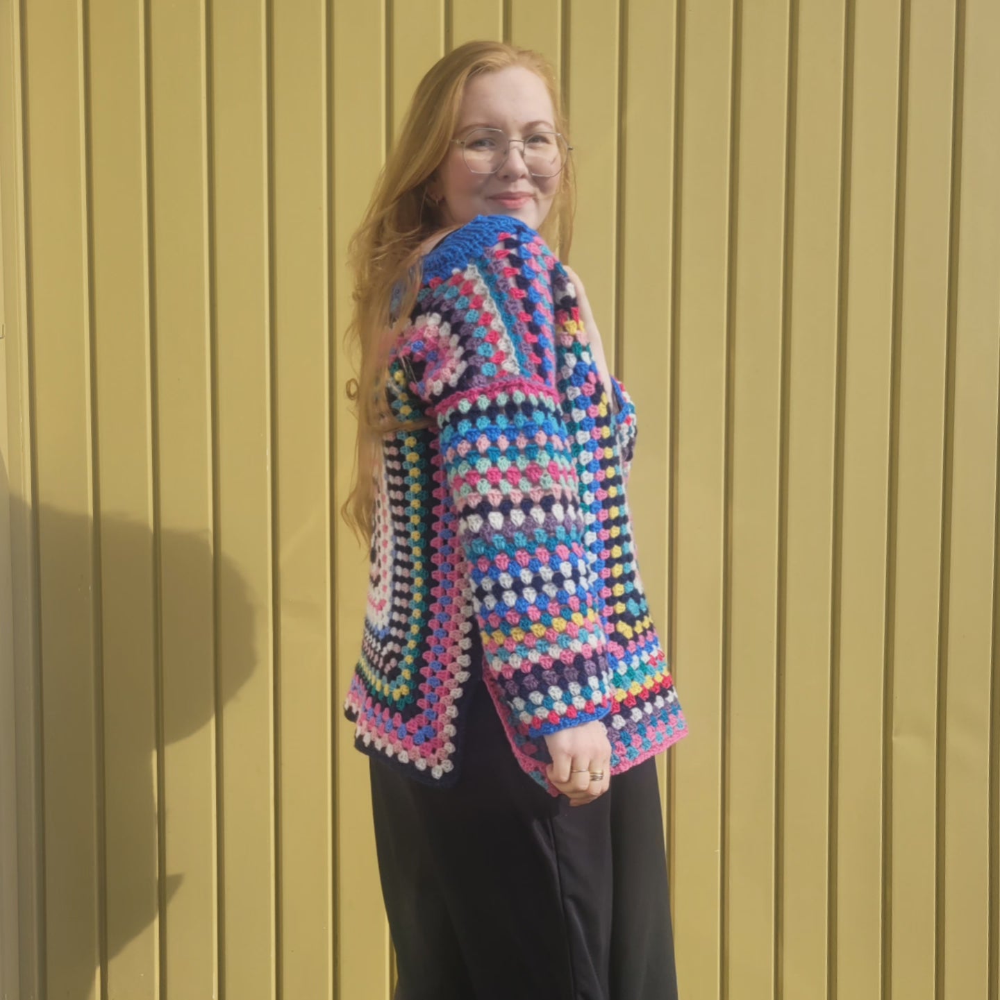 Væntanlegt - Hekl námskeið - Granny square peysa