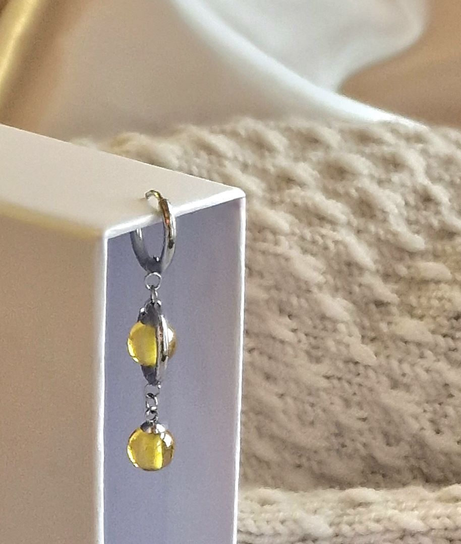 My Pearl Eyrnalokkur / Prjónamerki með Sirkon stein