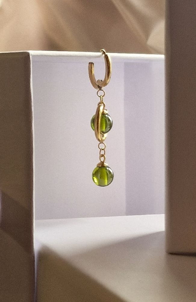 My Pearl Eyrnalokkur / Prjónamerki með Sirkon stein