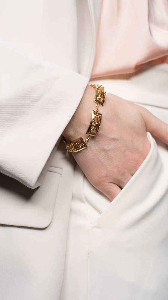 Frigg - Armband 18K gull