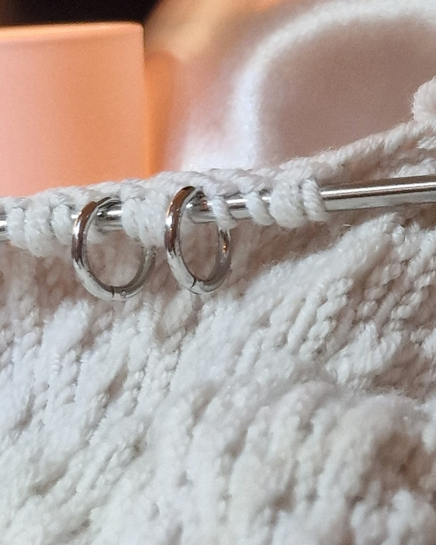 My Pearl - HOOP Eyrnalokkar / Lykkjumerki